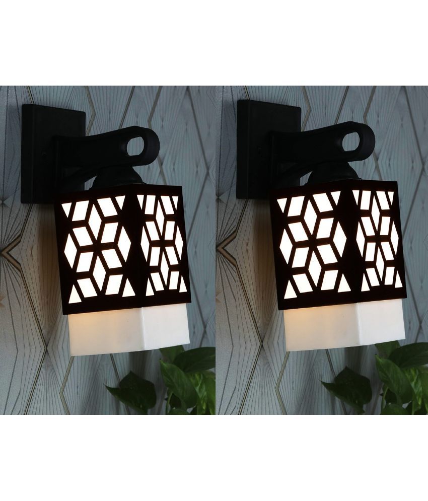     			AFAST Black Swing Arm Wall Light ( Pack of 2 )