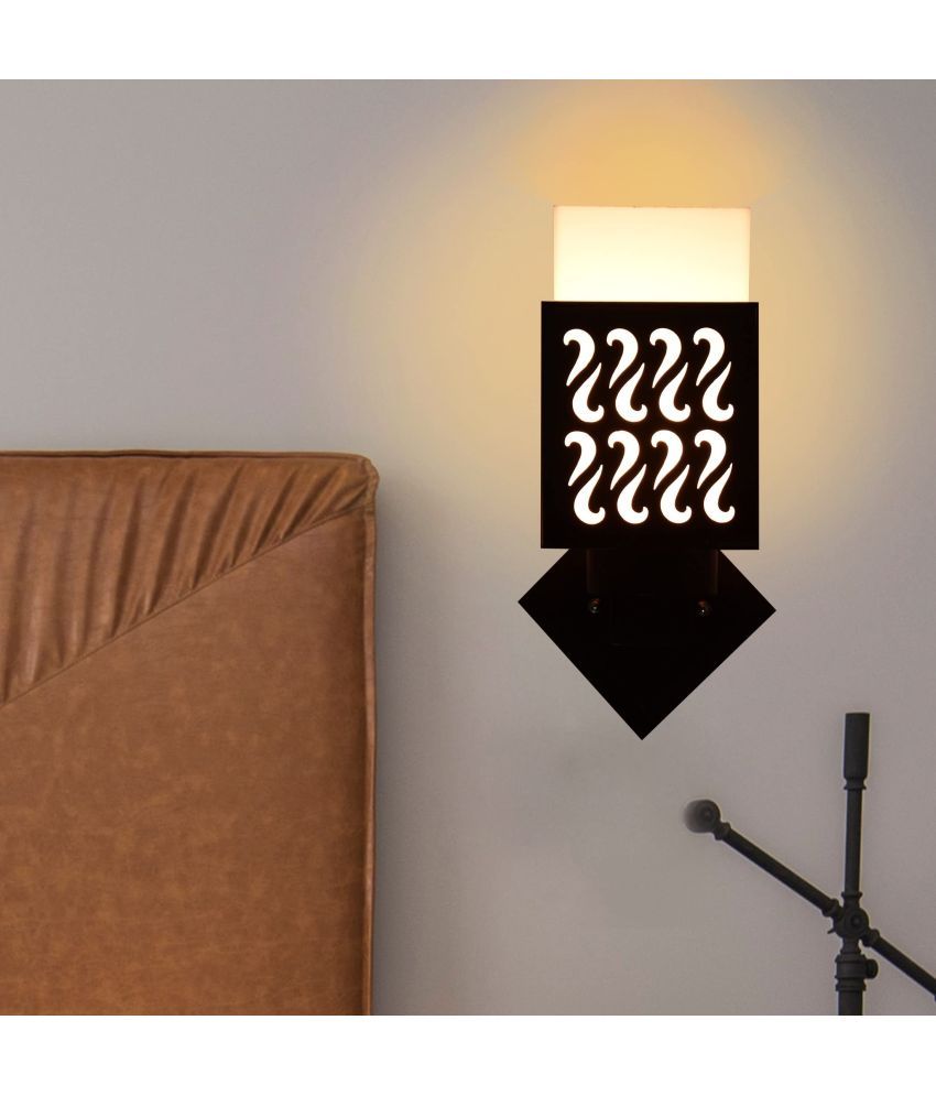     			AFAST Black Up Light Wall Lamp ( Pack of 1 )