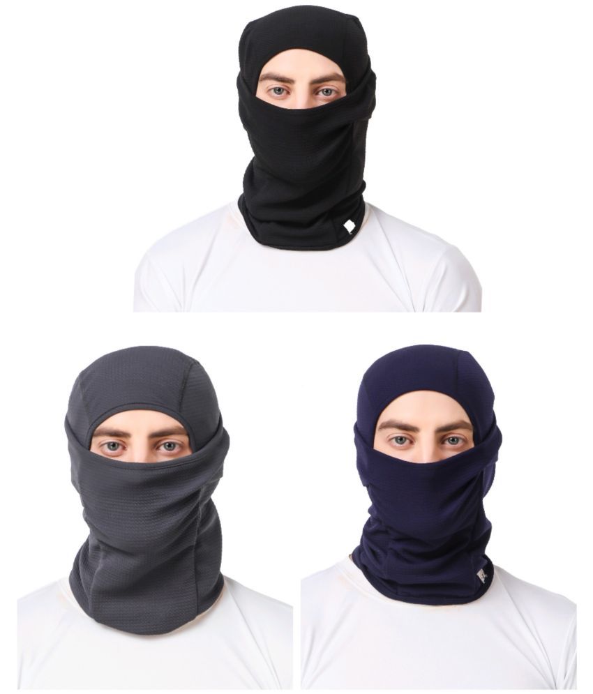     			OMERTA Polyester Anti Pollution Mask ( Pack of 3 )