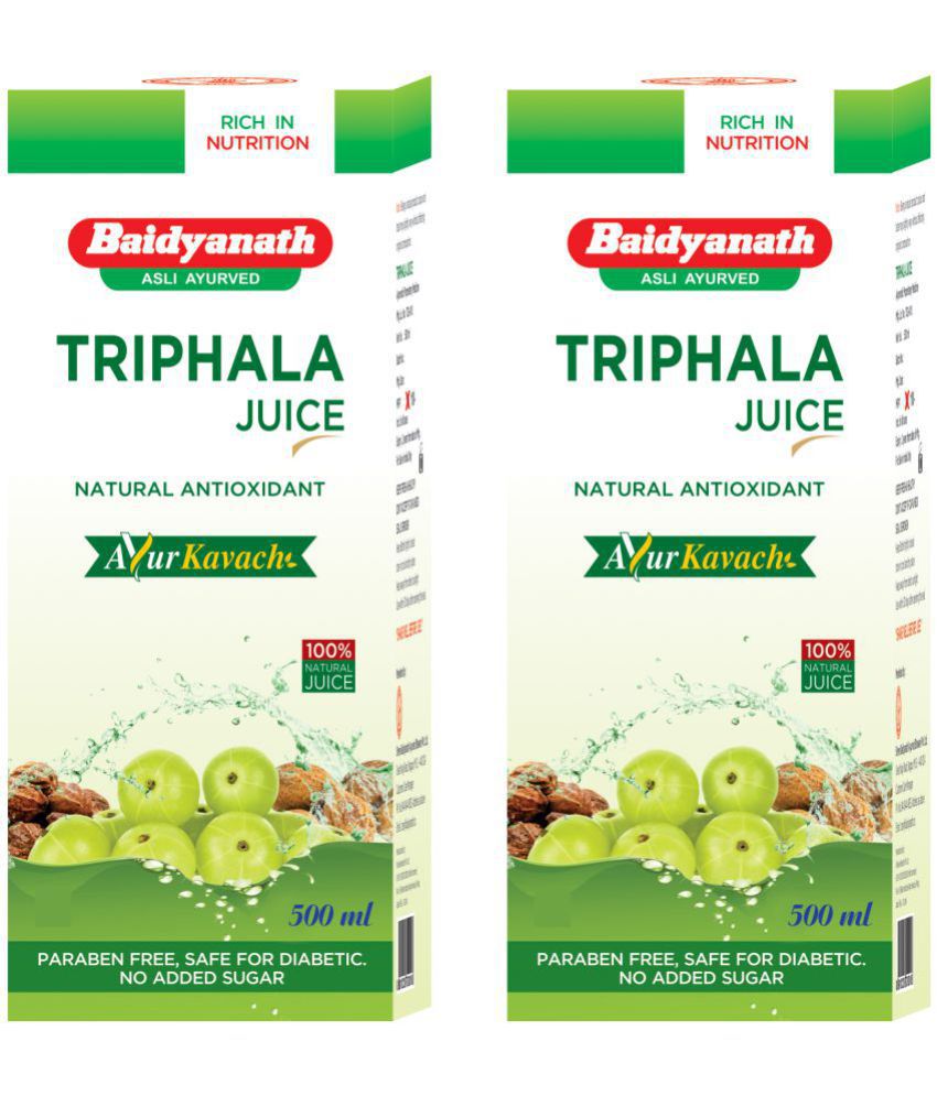     			Baidyanath Triphala Juice Liquid 2 l Pack Of 2
