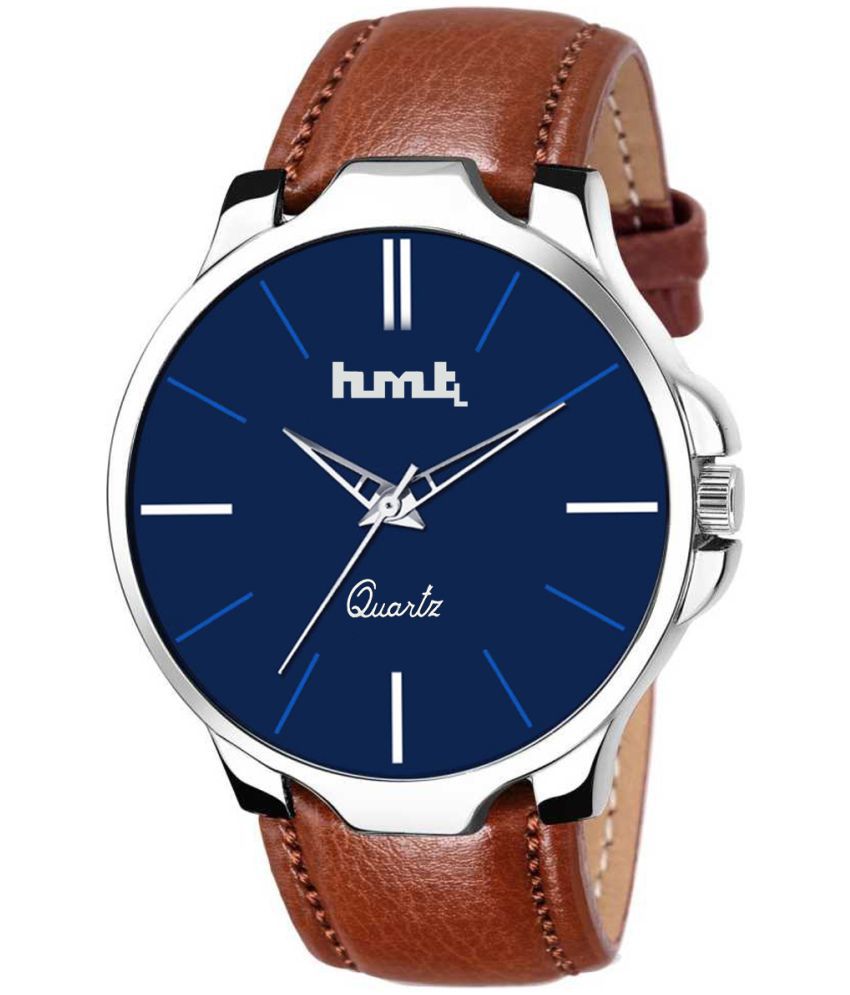     			HMTL Exclusive Leather Analog Men's Watch