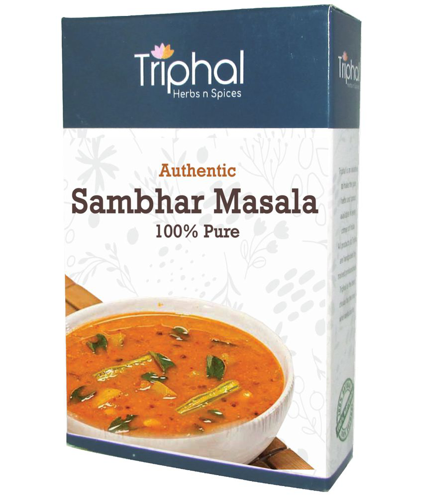 Triphal Authentic South Indian Sambhar Masala | Powder Form Masala 200 gm