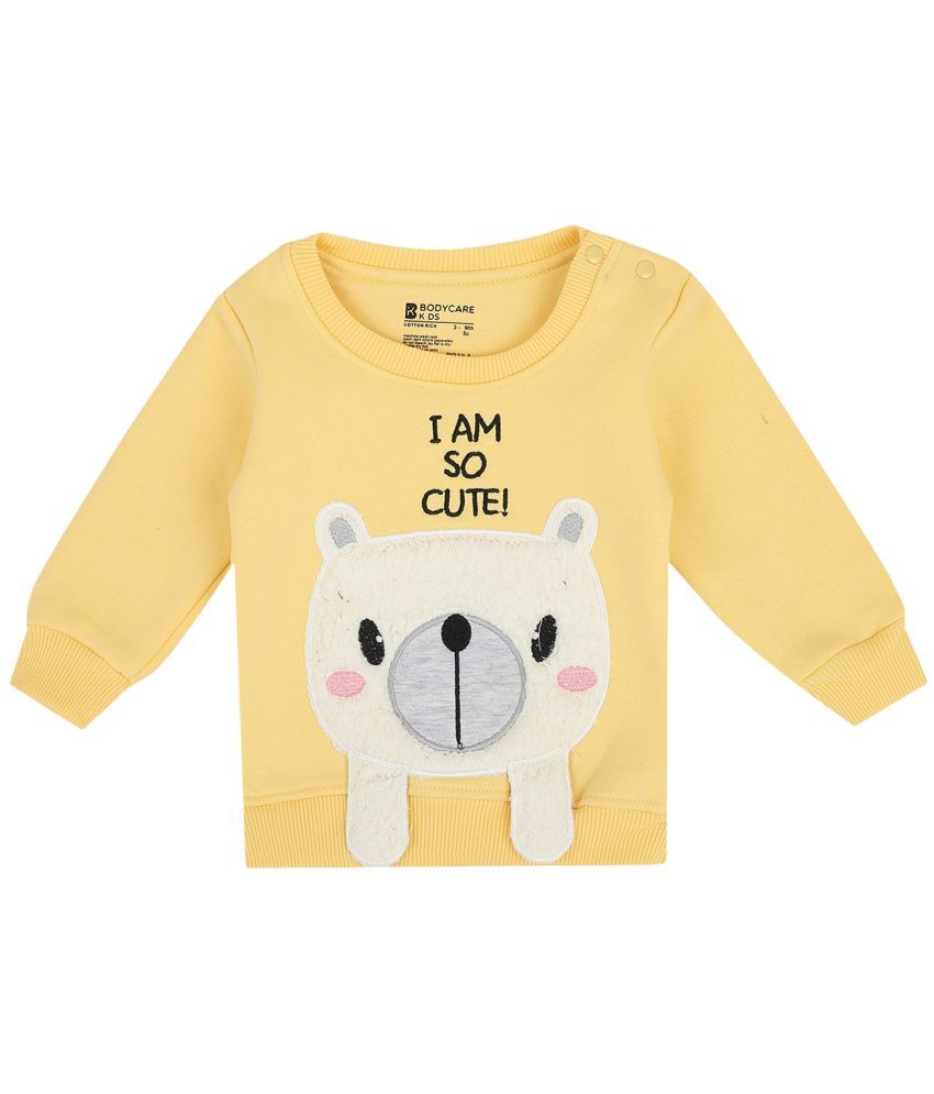     			Bodycare Infant Girls Yellow Sweatshirt