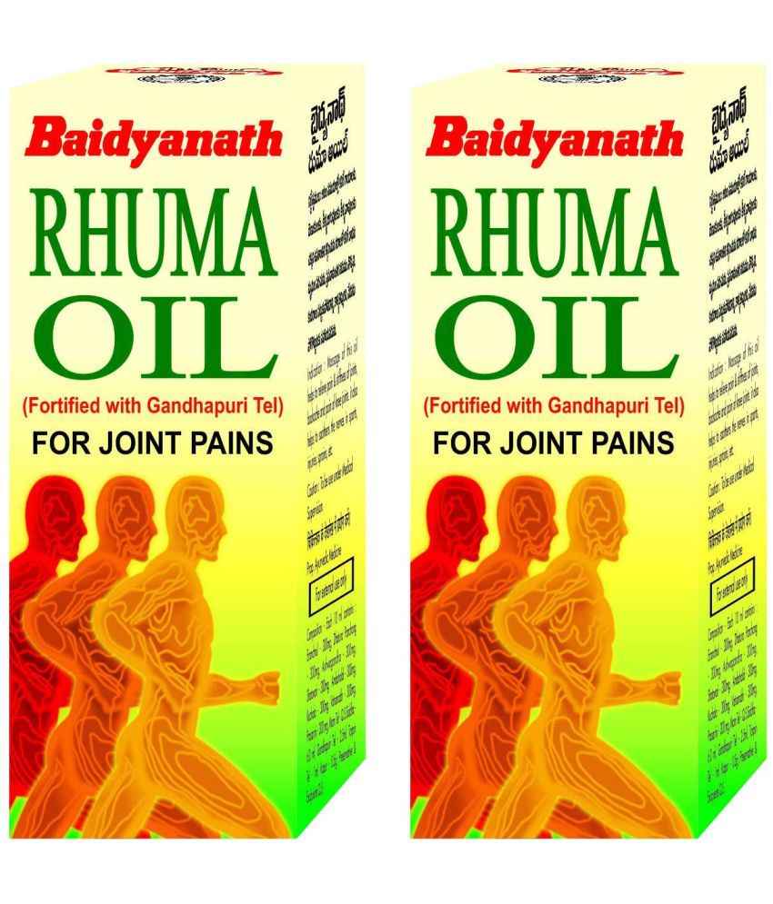     			Baidyanath Rhuma Joint Pain Oil 50ml (Pack Of 2)