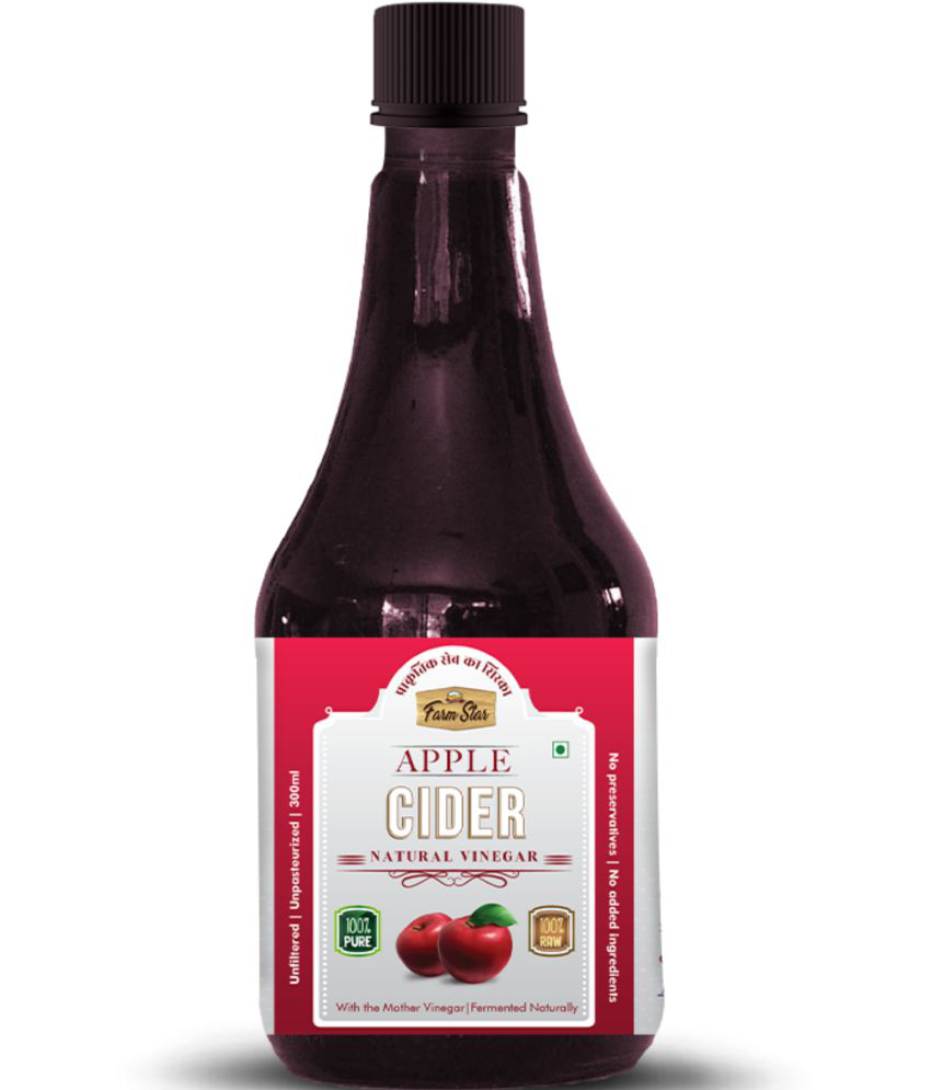     			Farm Star Apple Cider Vinegar Farmented & Raw 300 ml
