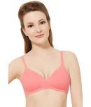 Amante Cotton T-Shirt Bra - Pink Single