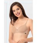 Everyde by Amante Cotton T-Shirt Bra - Beige Single