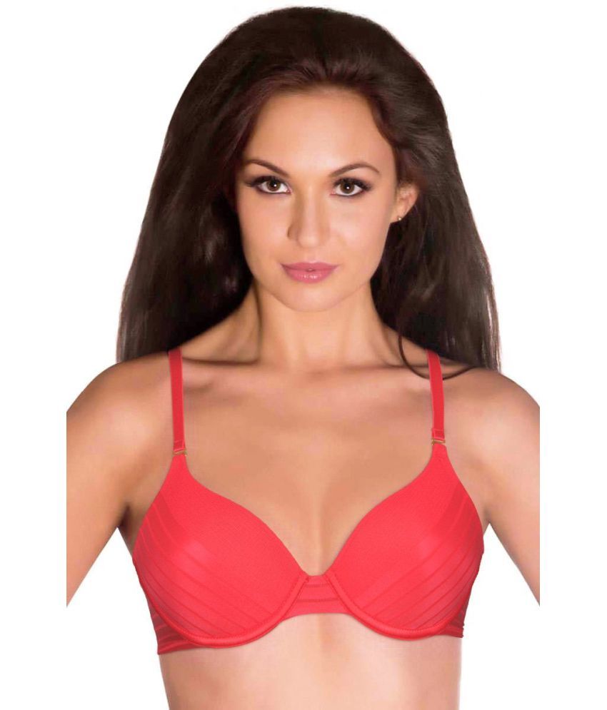     			Amante Polyamide T-Shirt Bra - Pink Single