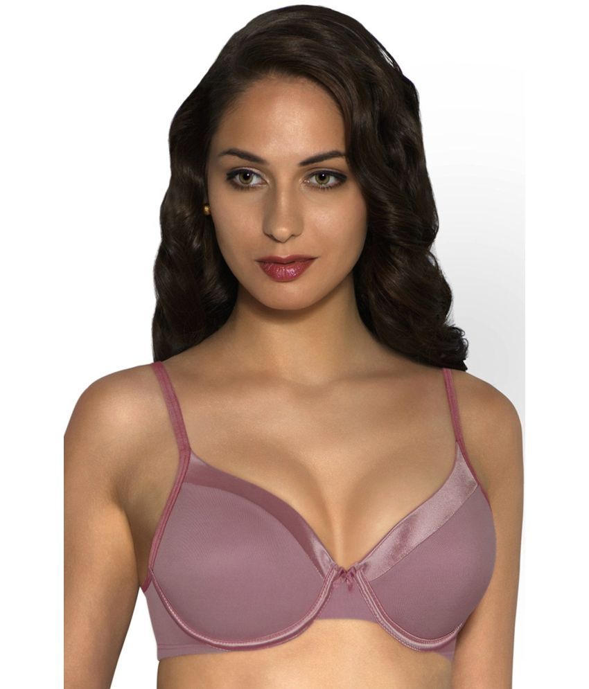     			Amante Polyamide T-Shirt Bra - Pink Single