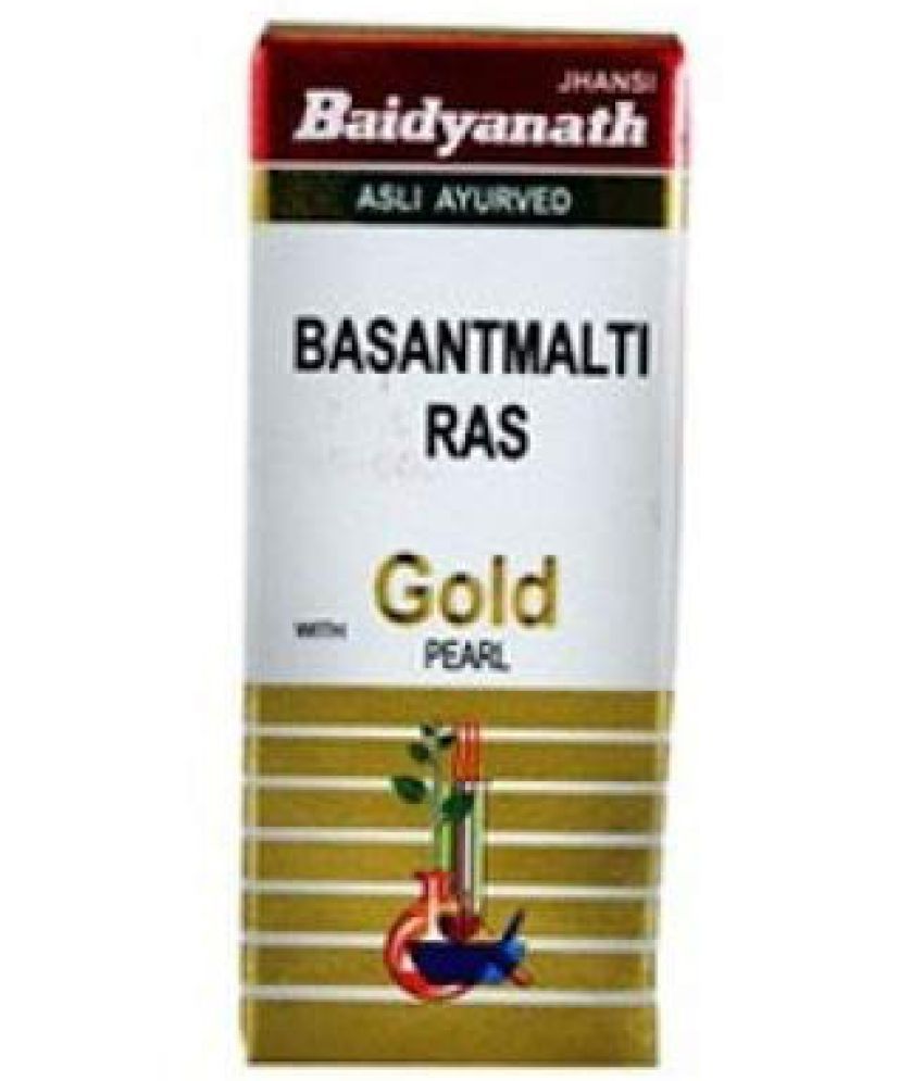     			Baidyanath Basant Malti Ras Gold Tablet 10 no.s Pack Of 1