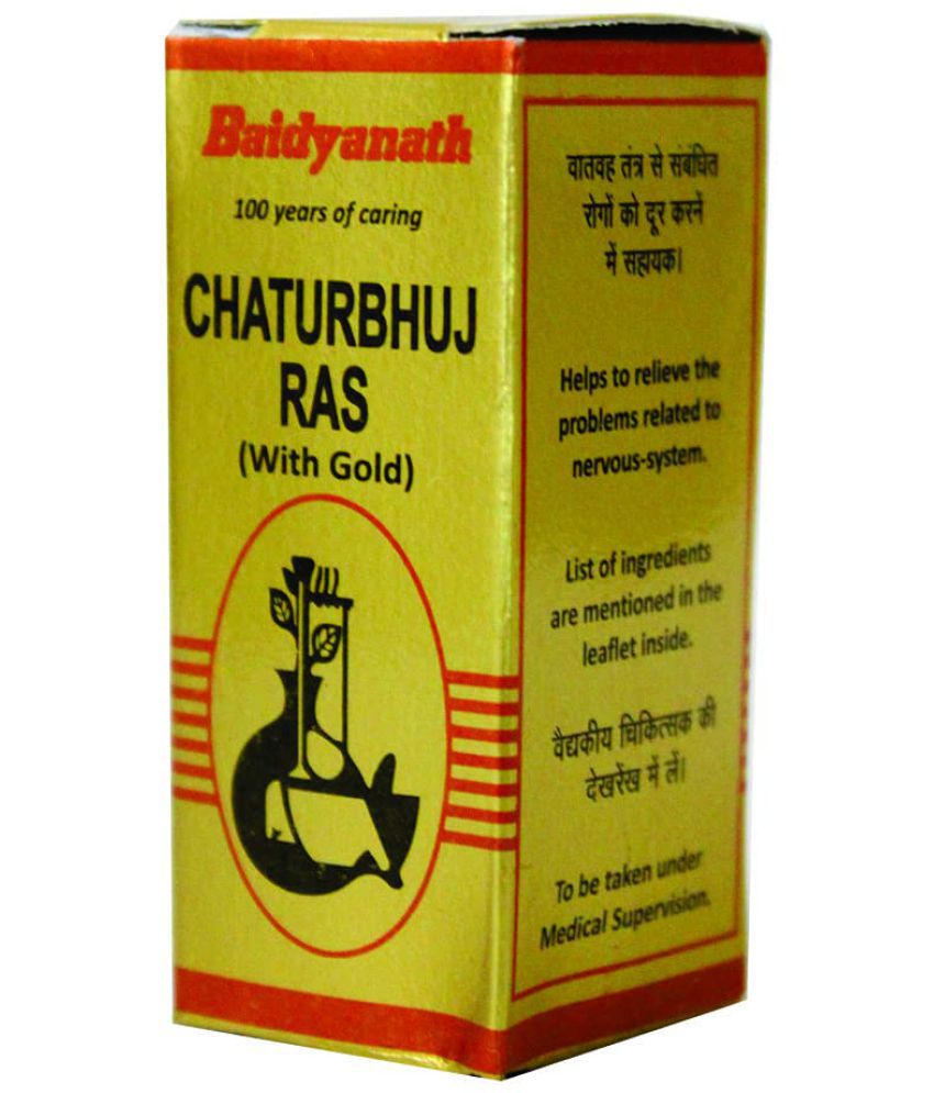     			Baidyanath Chaturbhuj Ras Say Tablet 5 no.s Pack Of 1