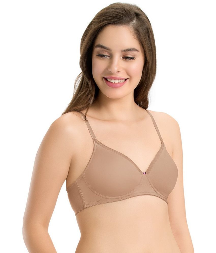     			Everyde by Amante Polyamide T-Shirt Bra - Beige Single