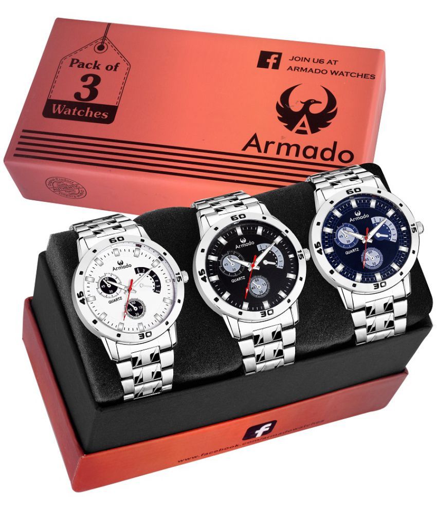     			Armado 00071 NEW Stainless Steel Analog Men's Watch