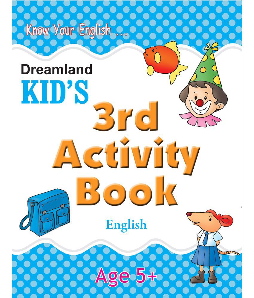     			Kid's 3rd Activity Book - English - Interactive & Activity  Book