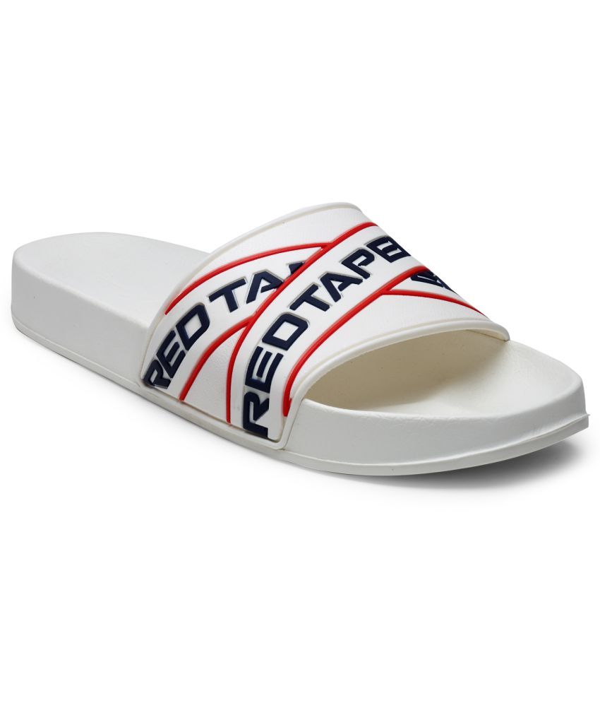 Red Tape White Slides Price in India- Buy Red Tape White Slides Online at  Snapdeal