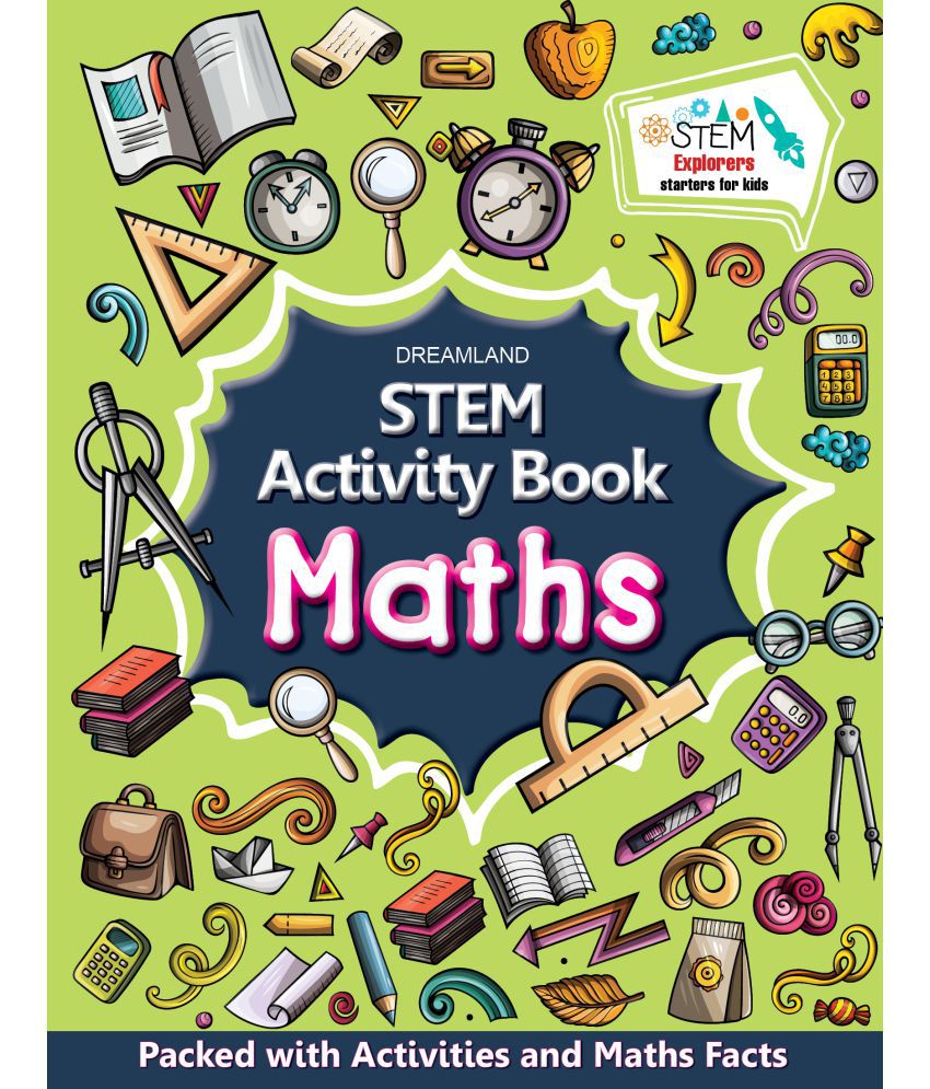     			STEM Activity Book - Maths - Interactive & Activity  Book