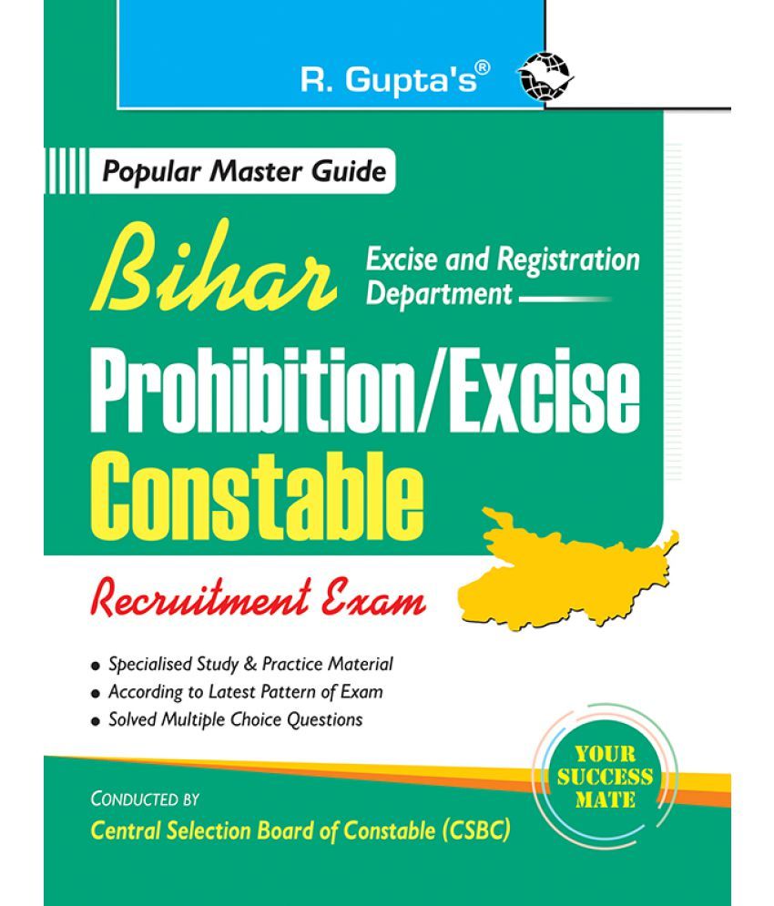     			Bihar : Prohibition/Excise Constable Recruitment Exam Guide