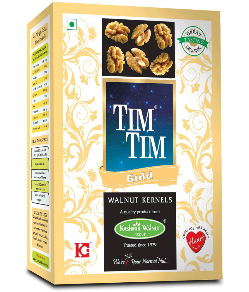     			Tim Tim Organic Gold  Walnuts Kernels (Akhrot Giri) 500g