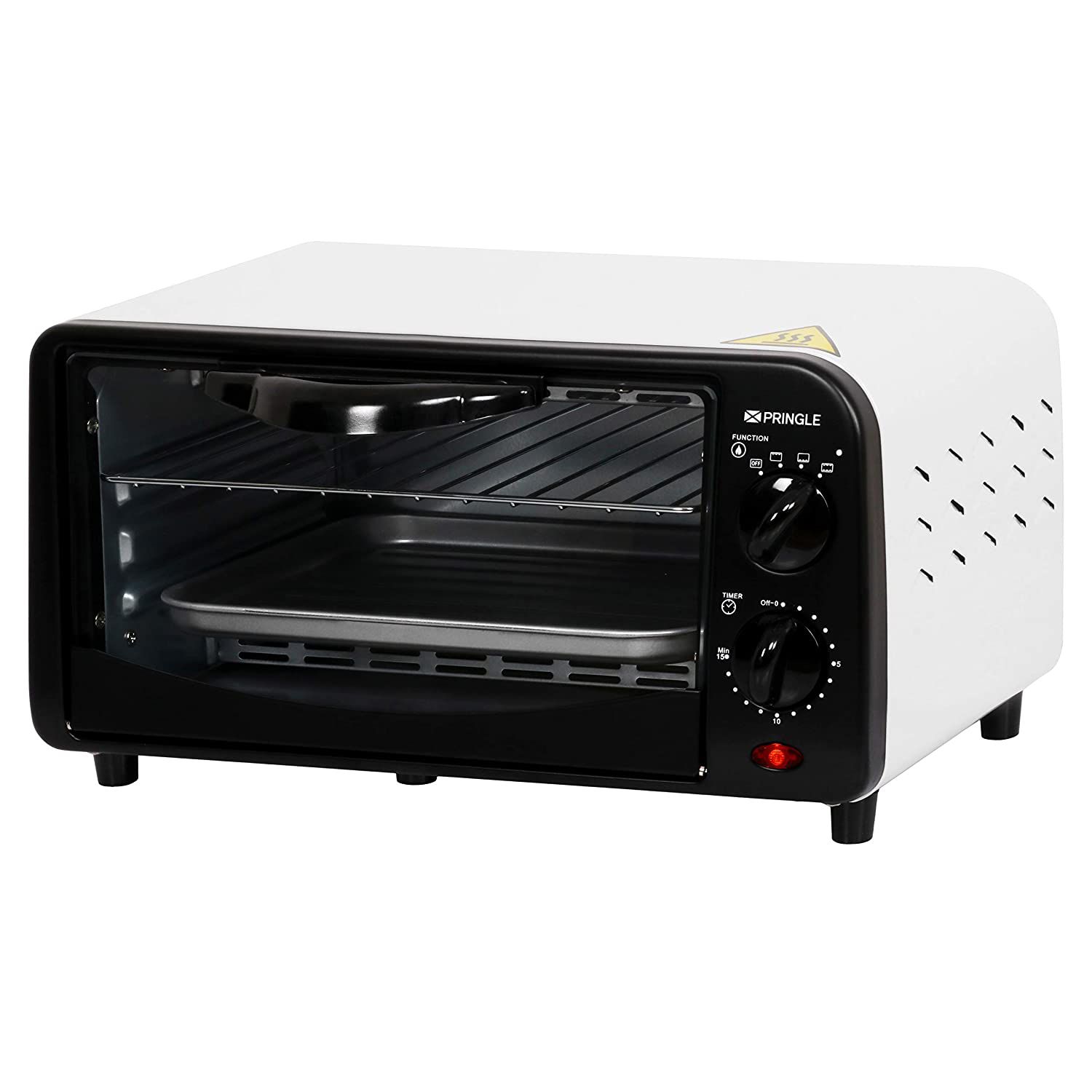 Pringle Oven Toaster Griller 10L Capacity- OTG12 (Black)