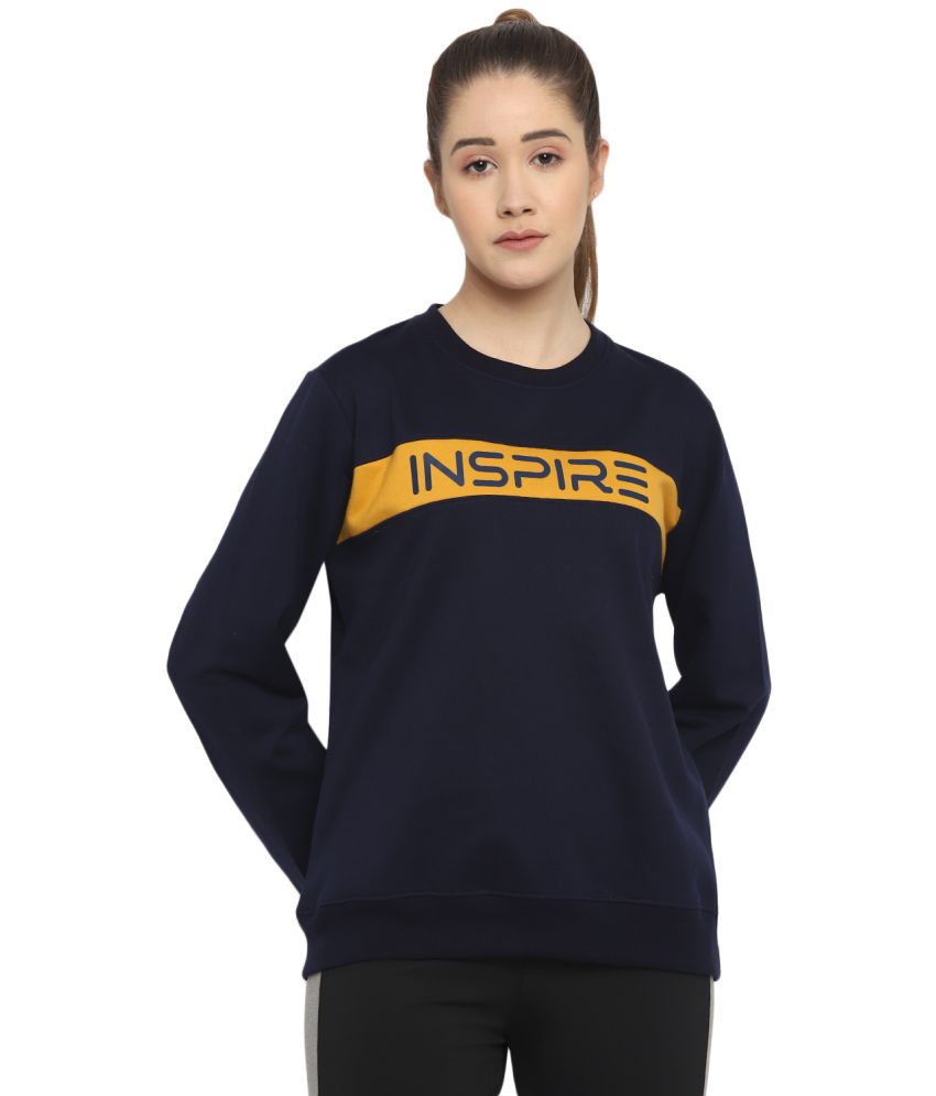     			OFF LIMITS - Navy Cotton Blend Women's Sweatshirt