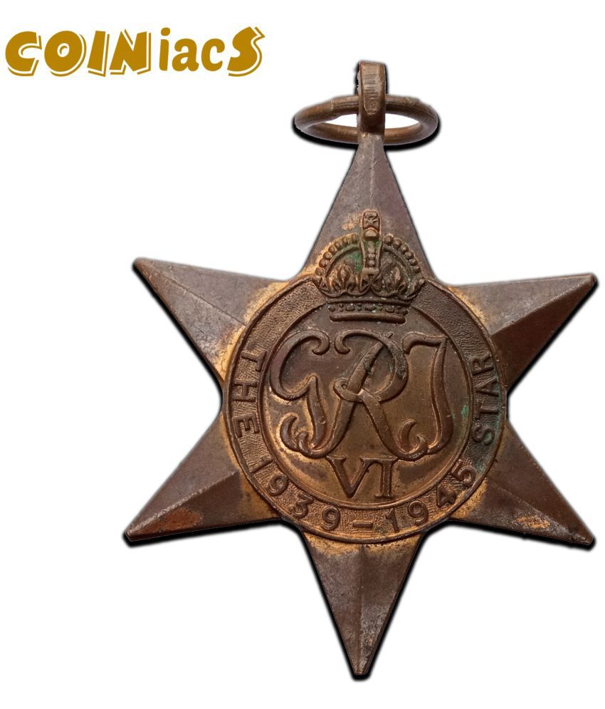     			The 1939-45 Star World War II Campaign Medal, Named Medal, Collectible Grade