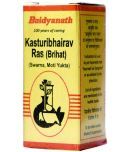 Baidyanath Kasturibhairav Ras Tablet 10 No.S Pack of 1