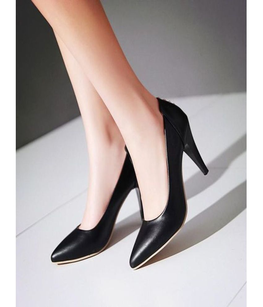     			Shoetopia - Black Women's Pumps Heels