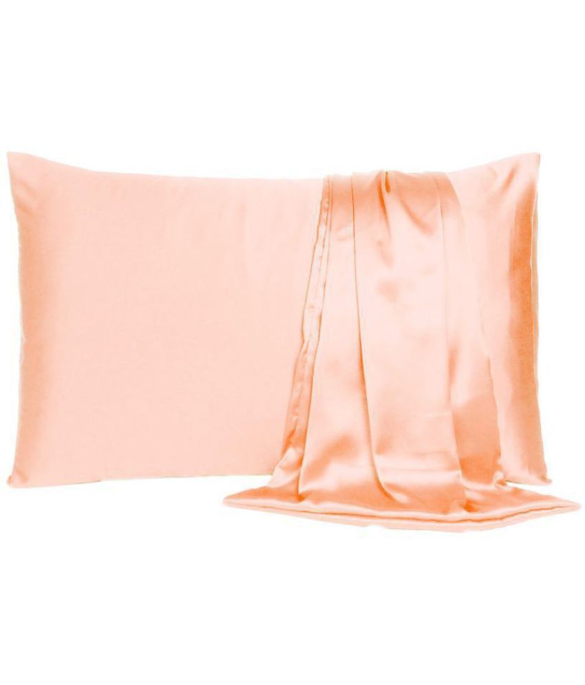 Oussum Single Peach Pillow Cover