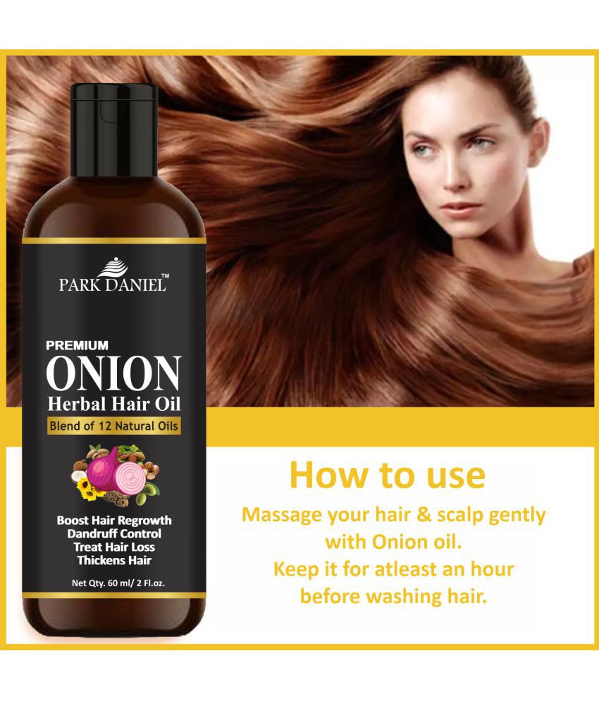     			Park Daniel Premium Onion Herbal Hair Oil For Growth 60 mL