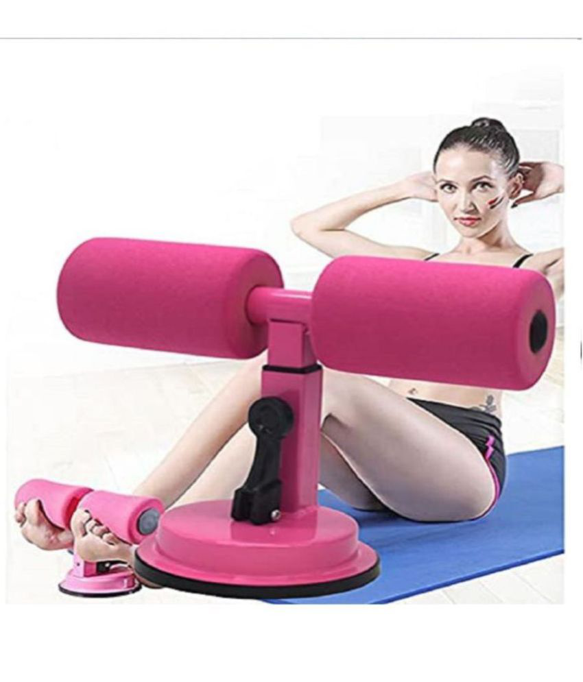 Portable Adjustable Self-Suction Sit-Up Bar Training Fitness Equipment Abdominal Muscle Exercise