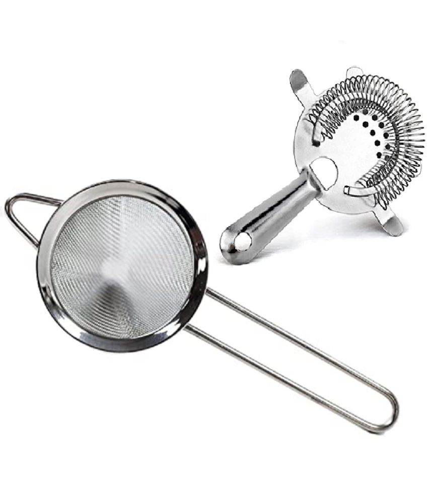     			Table Barn Steel Strainers 2 Pc