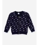 K&U Girls Sweatshirt in Navy Blue