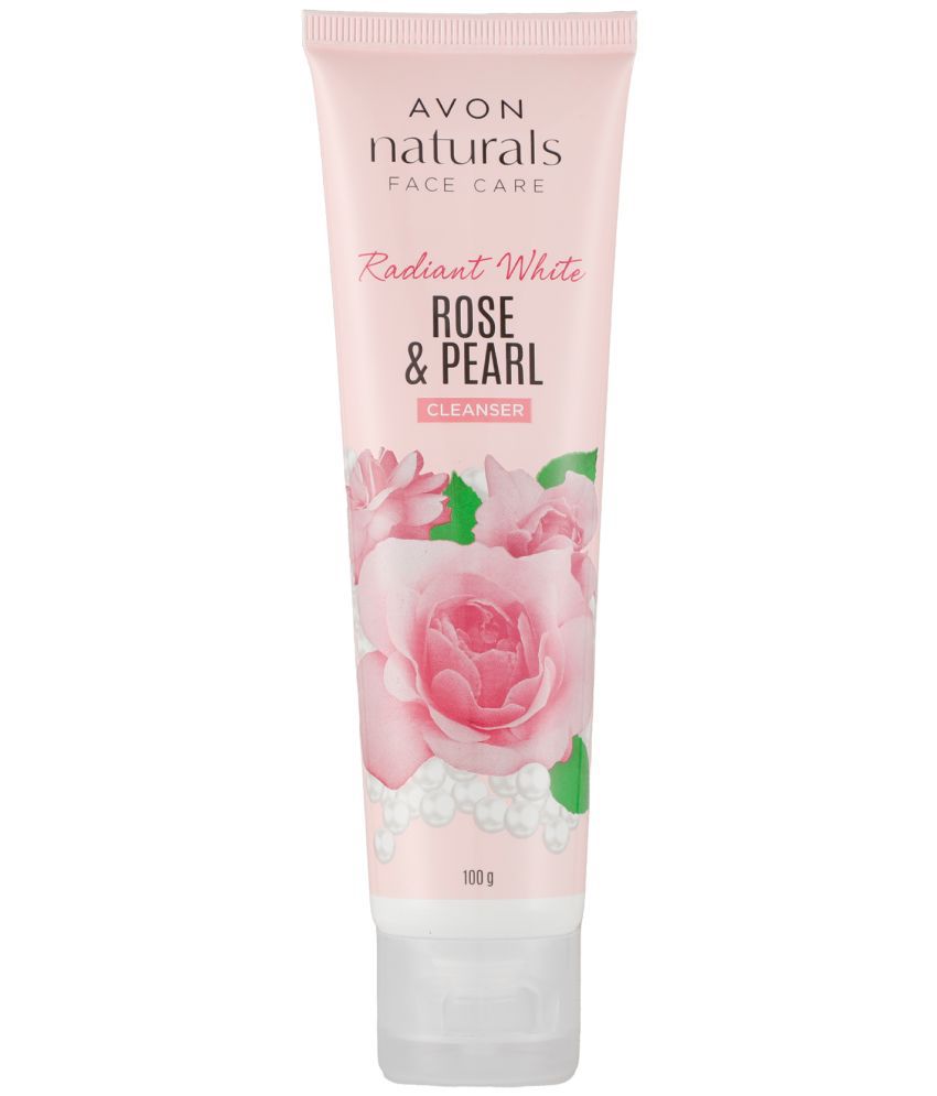 Avon Naturals Rose Pearl Face Wash Cleanser 100gm
