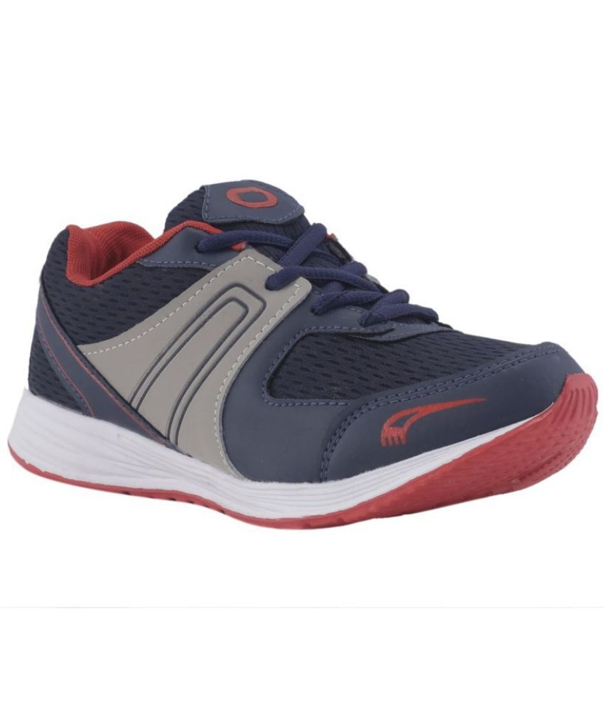     			Khadim's Pro Boys Navy Dress Sneakers