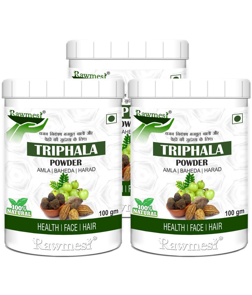     			rawmest 100% Organic Triphala Powder 300 gm Pack of 3