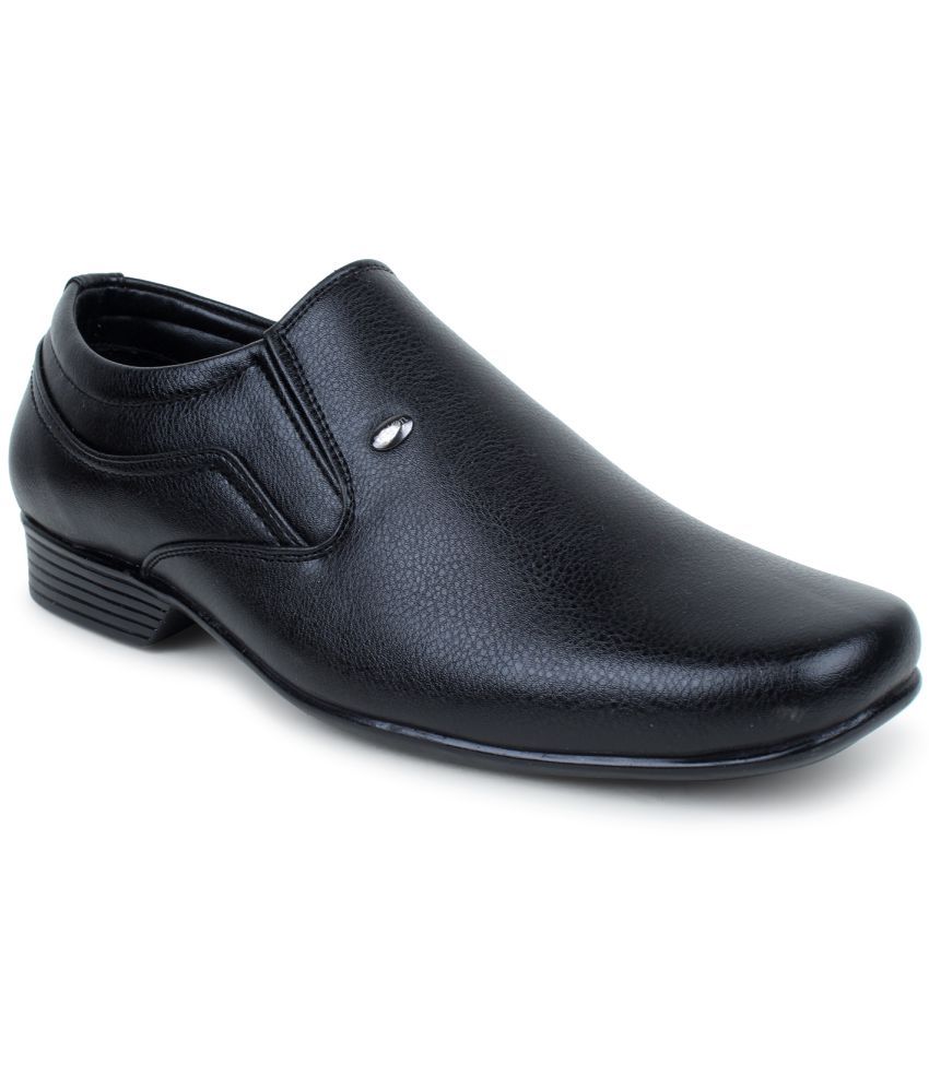     			Action - Black Men's Slip On Formal Shoes