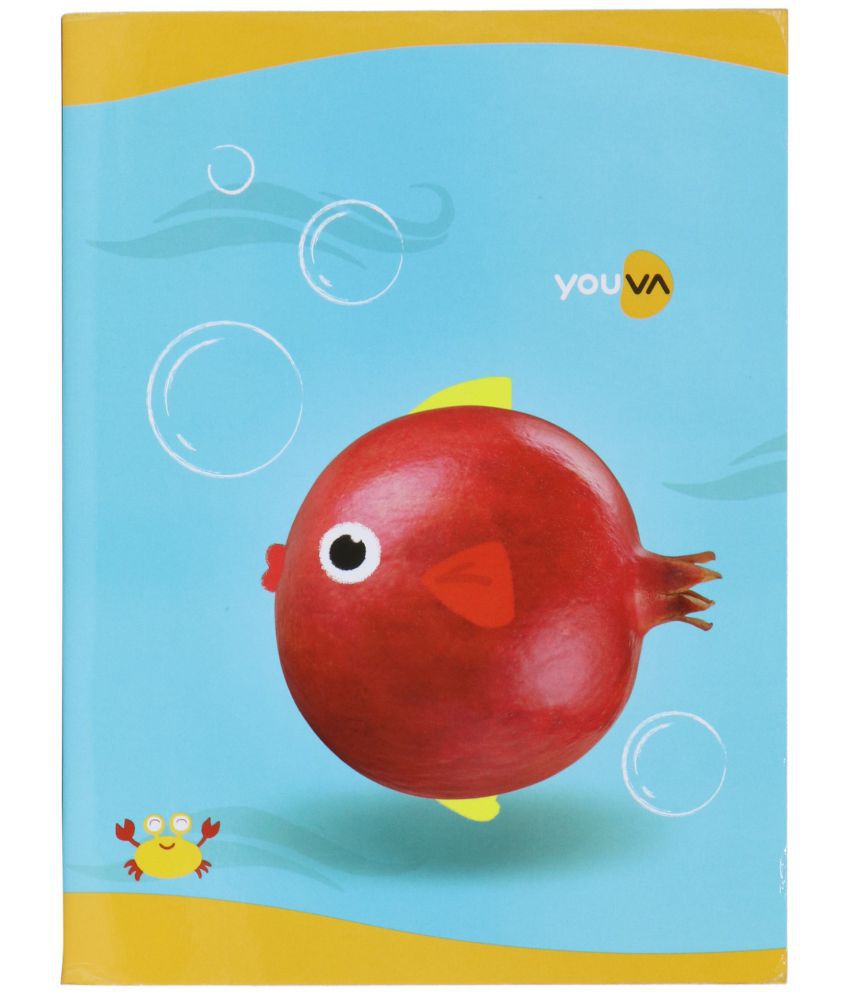     			Navneet Youva | Soft Bound Attractive Design Notebook | Jumbo Size 18 cm x 24 cm | Double Line | 76 Pages | Pack of 12