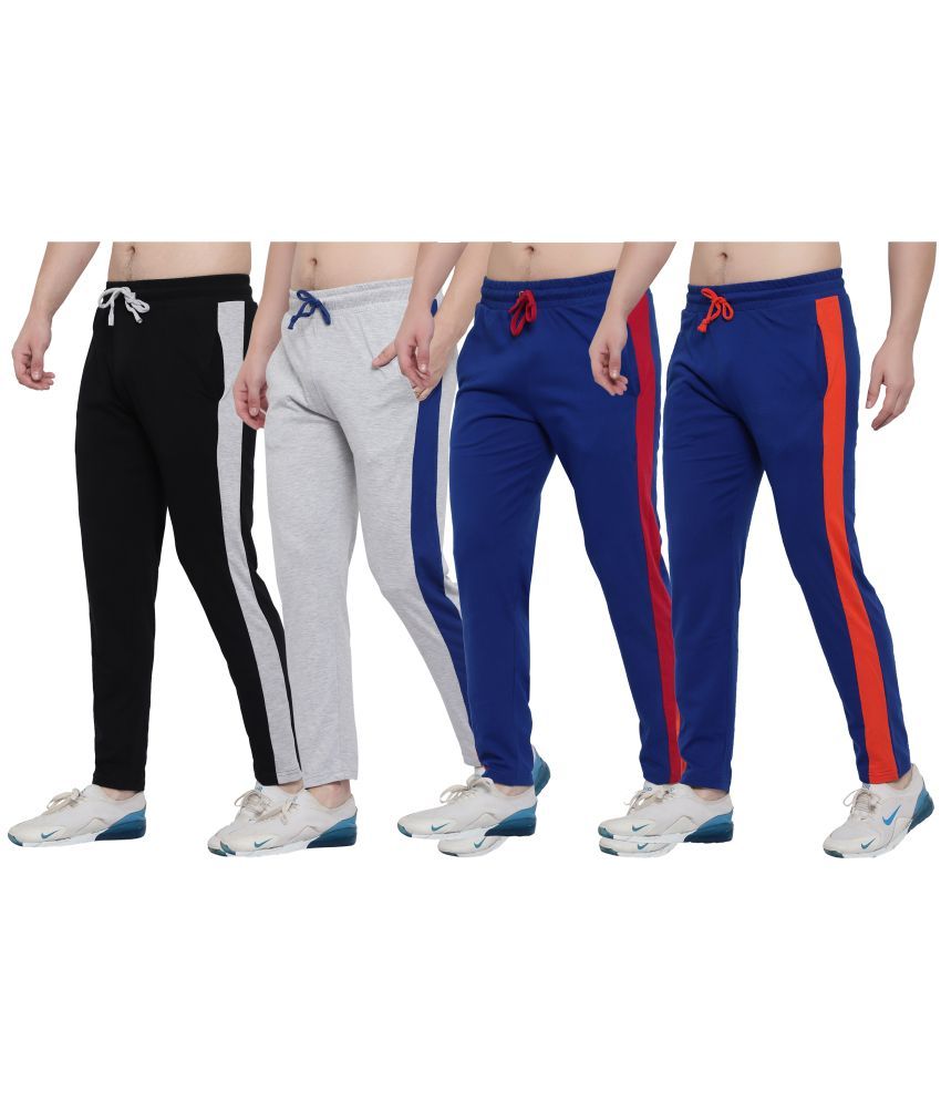     			DIAZ Cotton Trackpants/Trousers For Men Pack of 4