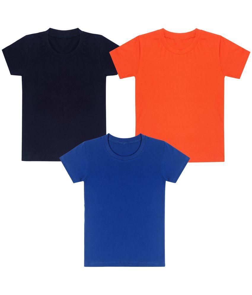     			Diaz Pack of 3 Boys 100% Cotton T-Shirt ( Multi Color )