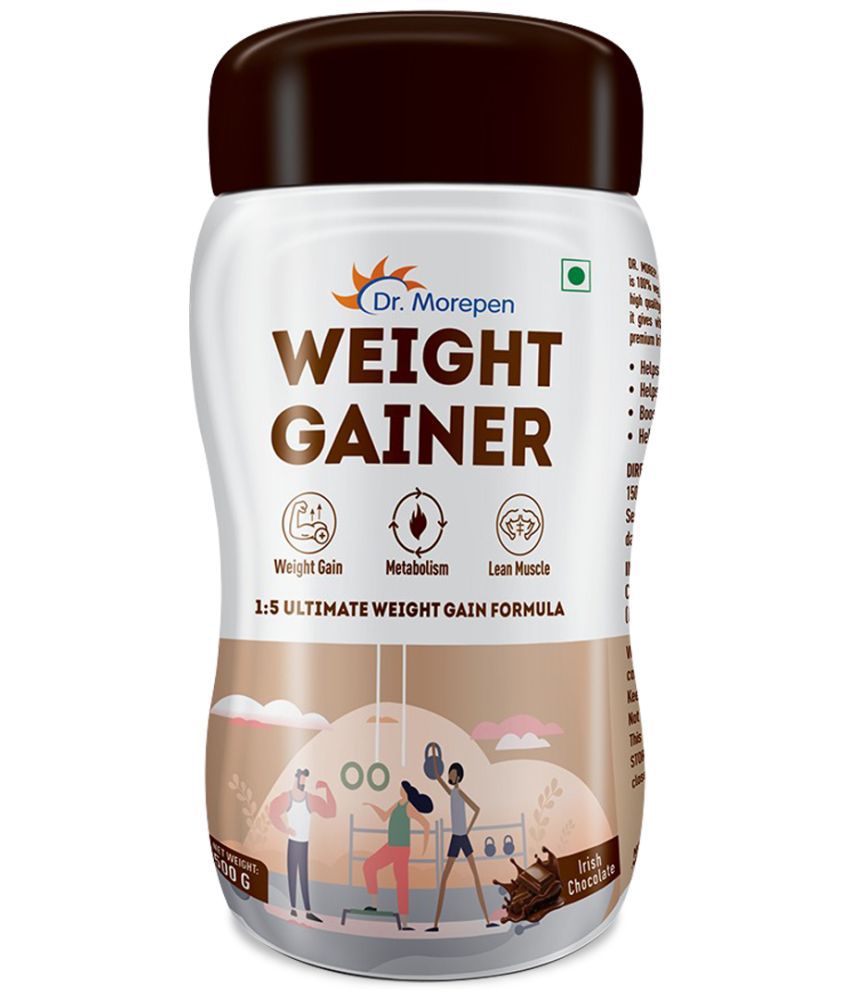     			Dr. Morepen Mass Gainer Supplement Chocolate Flavour 500 gm Weight Gainer Powder