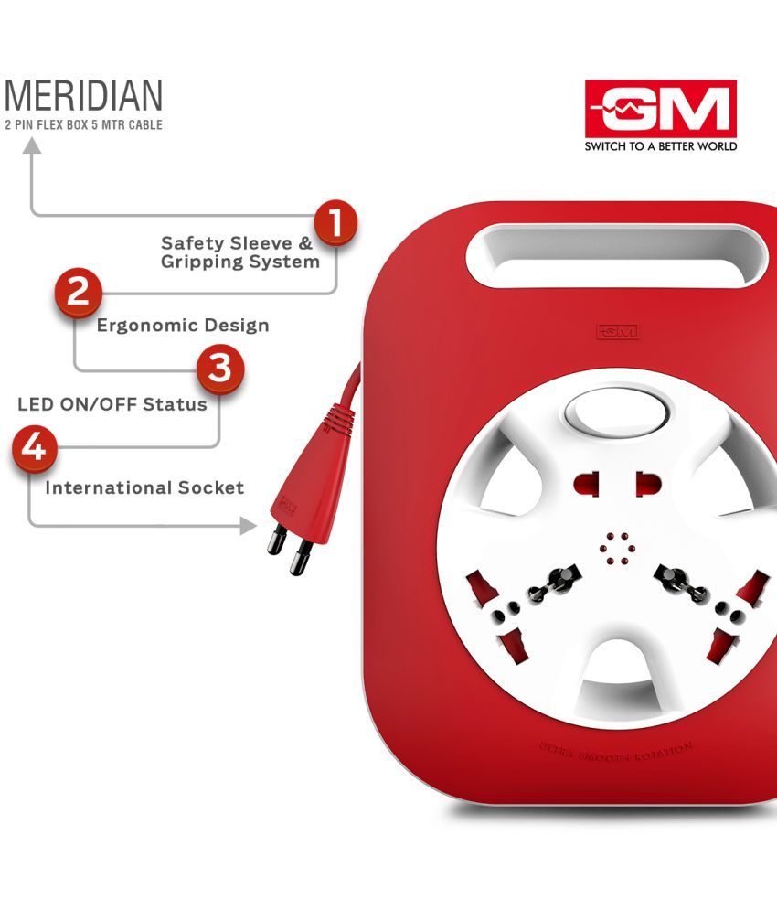 Buy GM Modular 3 Socket Extension Board Online at Low Price in India