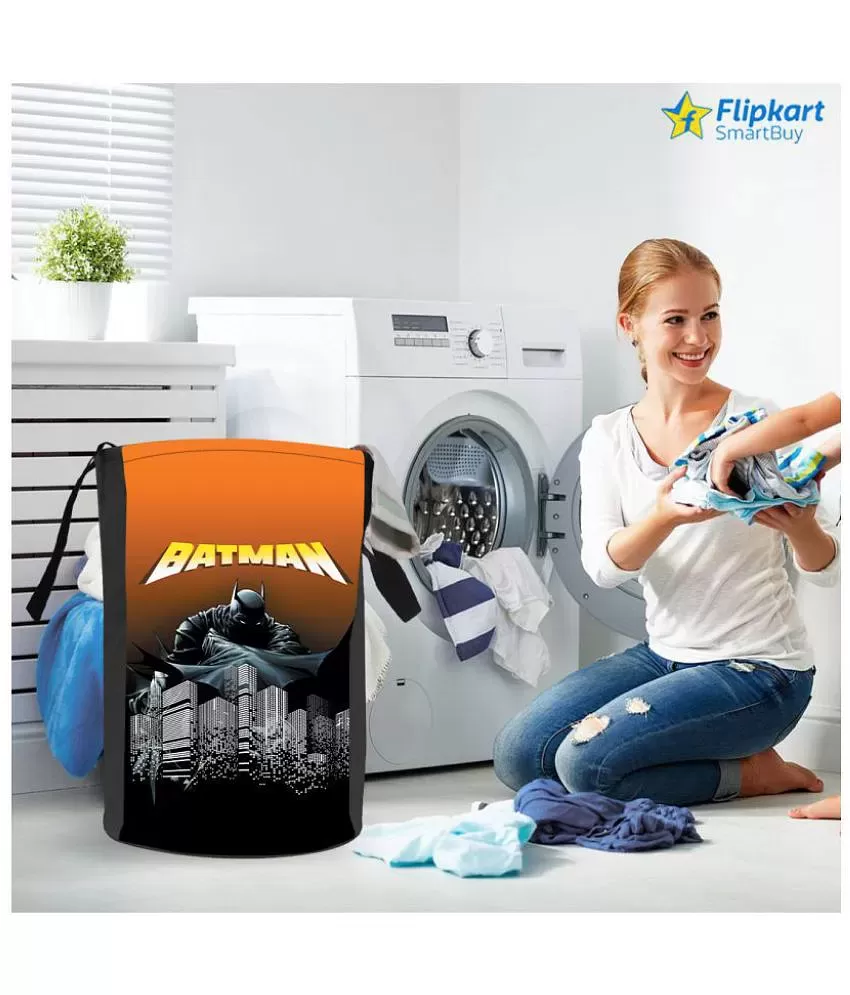 Flipkart SmartBuy 45 L Grey, Black Laundry Bag - Buy Flipkart SmartBuy 45 L  Grey, Black Laundry Bag Online at Best Price in India