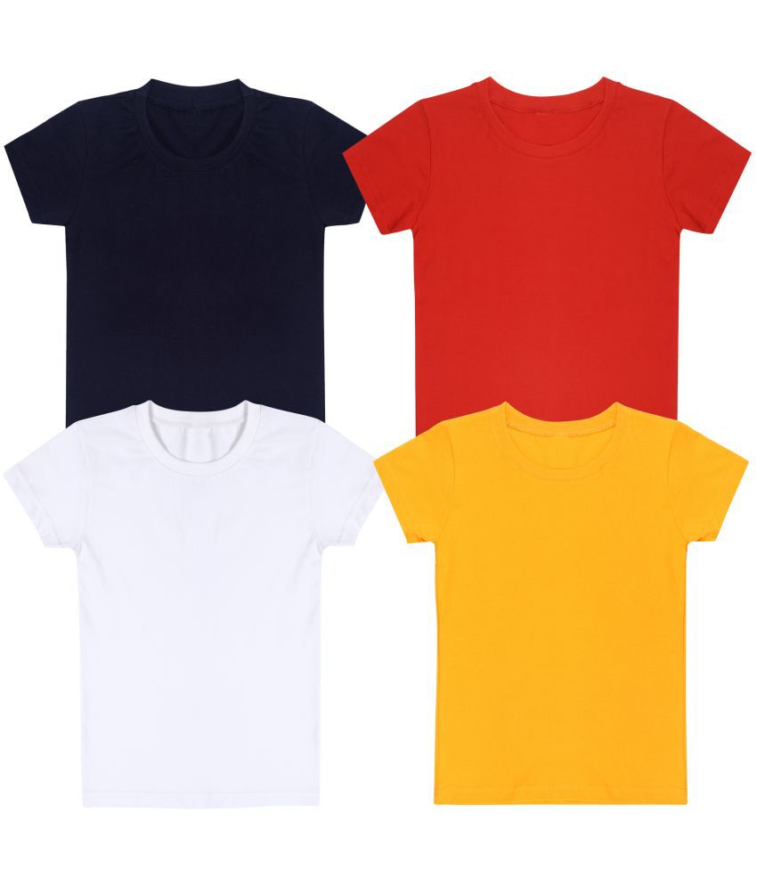 DIAZ Kids Half T-Shirt | Boy's Cotton Half T-Shirt Pack of 4
