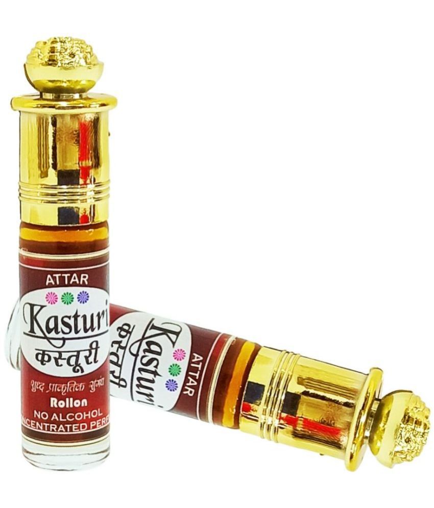     			INDRA SUGANDH BHANDAR - Real Kasturi With Kasturi Days Attar For Men & Women 6ml Pack Of 1