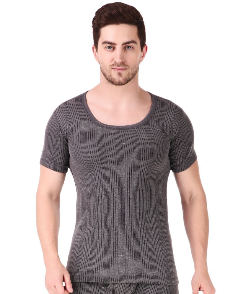     			Uzarus Grey Thermal Upper Single