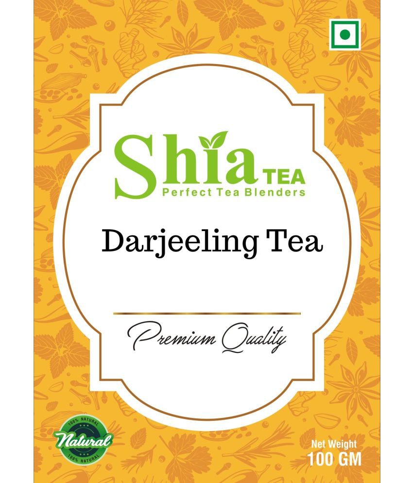     			shia Tea Darjeeling Black Tea Loose Leaf 100 gm