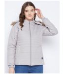 VERO AMORE Polyester Grey Parka Jackets Single