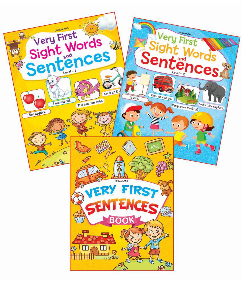     			Very First Sentence Books - (3 Titles) - Early Learning