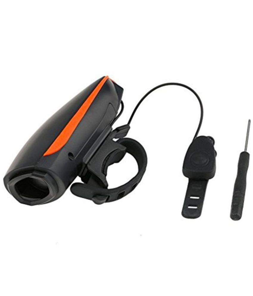 Lista High Decibel 140Db Electric Loud MTB Bicycle Air Horn Bell Siren with Cycling Alarm Alert Plus Bracket (Colour May Wary as per Stock)