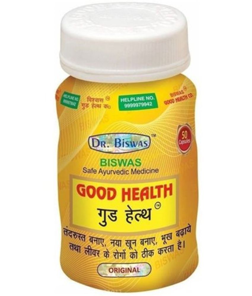     			Cackle's Ayurvedic Dr Biswas Good Health Capsule 50 no.s